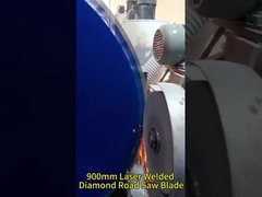900mm Lazer kaynaklı elmas beton testere bıçakları kesmek için Precast Beton yatak