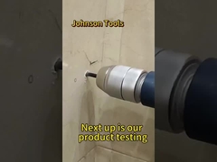 Karo ve Porselen Karşılaştırması için Kuru Elmas Delik Testereleri Vakumla Lehimlenmiş Altıgen Şaft Kitleri