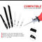 32 Parça Metal Ahşap Kesme Çakma Bıçakları Karşılıklı Kesme Çakma Bıçakları Set