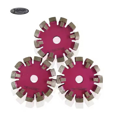 125mm Zemin Lazer Kaynaklı Elmas 17mm Kalınlıklı Segment Zemin Çukurlu Disk Tuck Point Çakmak Blade
