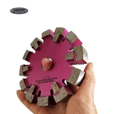 125mm Zemin Lazer Kaynaklı Elmas 17mm Kalınlıklı Segment Zemin Çukurlu Disk Tuck Point Çakmak Blade