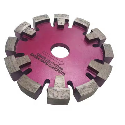 125mm Zemin Lazer Kaynaklı Elmas 17mm Kalınlıklı Segment Zemin Çukurlu Disk Tuck Point Çakmak Blade