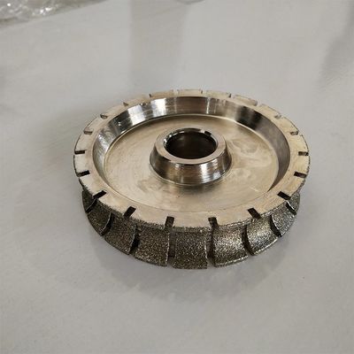 Yüksek Verimlilikli 140 mm Elektroplatürlü Elmas Profilli Dökme Tekerlekleri