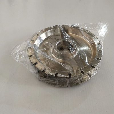 Yüksek Verimlilikli 140 mm Elektroplatürlü Elmas Profilli Dökme Tekerlekleri