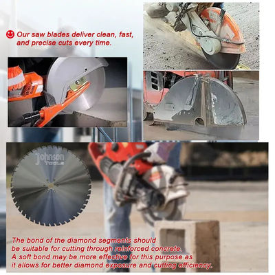 13,5" Yumuşak Kesimli Beton Bıçaklı Kesici Lazer Kaynak