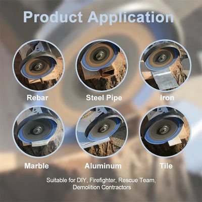 4 Inch Vakum Levrelenmiş Mermer Kesme Disk Kesme Marmer ve Seramik Cam için Çakmak Blade
