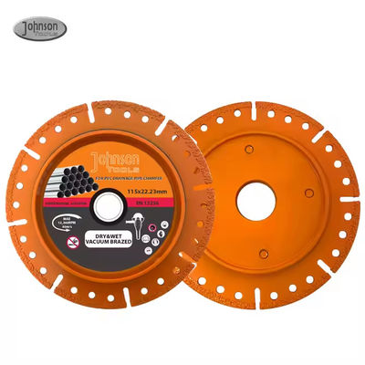 Boru için vakumla kavrulmuş elmas bıçağı 115mm Elmas bıçağı Pro boru kesicisi