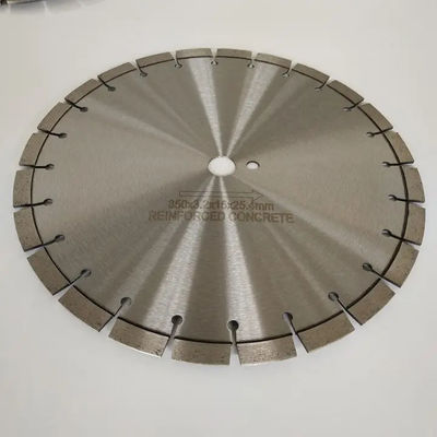Dairesel Testere İçin 350mm 14 İnç Lazer Kaynaklı Beton Testere Bıçakları
