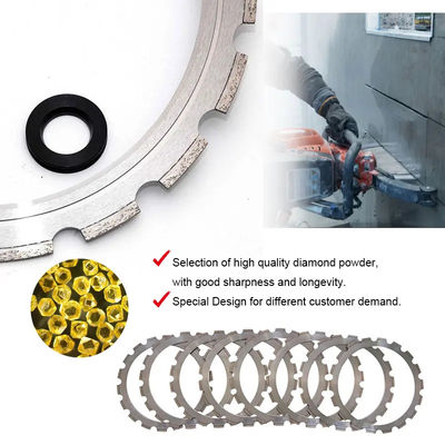 350mm Halka Kesme Bıçağı, 14 inç Beton Testere Bıçağı İçin Testere Bıçağı