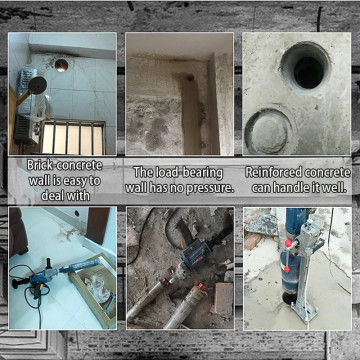 Yüksek Verimli Duvarcılık Çekirdek Bit 8207501000, Elmas Ucu Matkap Ucu 150mm