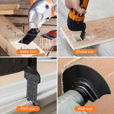 45MM Bi-Metal Çok Aletli Metal Testere Bıçağı Salınımlı Alet ahşap, plastik, metal için