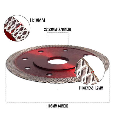 Seramik Kesim İçin 115mm Elmas Sinterlenmiş Çini Testere Bıçağı