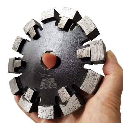 Beton kesme beton, sert beton, yumuşak beton için 160mm Tuck noktası bıçak