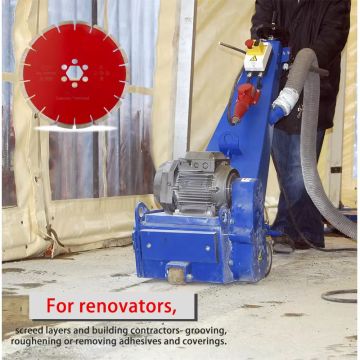 Beton Kanal Açma 180mm İçin Yüksek Hassasiyetli Elmas Beton Testere Bıçakları