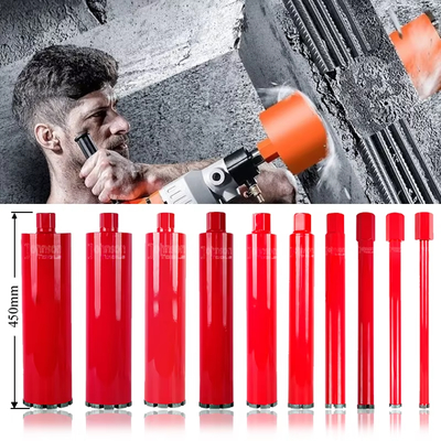 Net Şekil Segmentleri ile Betonarme 4 "Lazer Kaynaklı Çekirdek Bit