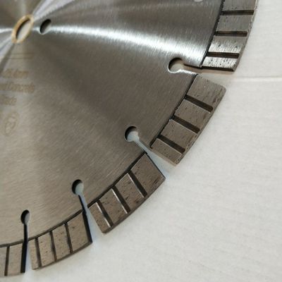 350mm Lazer Kaynaklı Elmas Turbo Segmentli Beton Kesme Kesimi