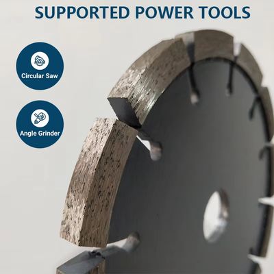 Sert Malzeme Kesme için GB 105mm Lazer Kaynaklı Tuck Noktası Elmas Bıçaklar