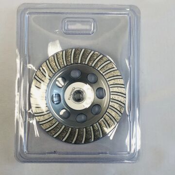 Alüminyum Göbekli Hafif 100-180mm Turbo Beton Taşlama Diski