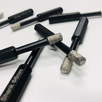 Taş Delik Çakmak 6mm Hex Şank Elmas Çekirdek Boru Bitleri Porselen İçin