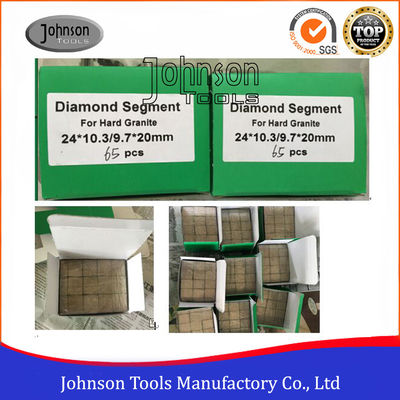 Harder Granit Yüksek Verimlilik İçin 2000mm Sandwich Diamond Segmentleri