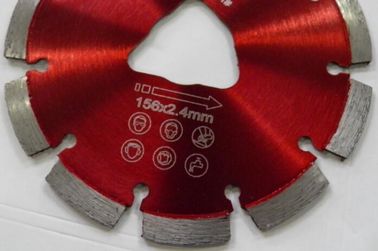 Yeşil Beton Kesme İçin Soff Cut Lazer Kaynaklı 6 İnç Elmas Testere Bıçakları
