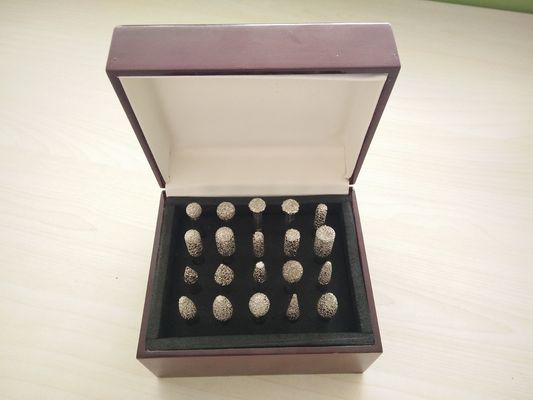 6mm Mil Vakum Kaynaklı Elmas Araçları Elmas Monte Noktaları Grit 30/45