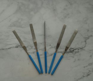Dayanıklı Kaplama Elektrolize Pırlanta Dosya Elmas Kaplamanın Uzunluğu 70mm