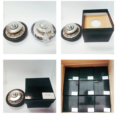 Granit Tezgah Taşlama için Demi Bullnose 75mm Yönlendirici Bit El Profili Tekerlekler