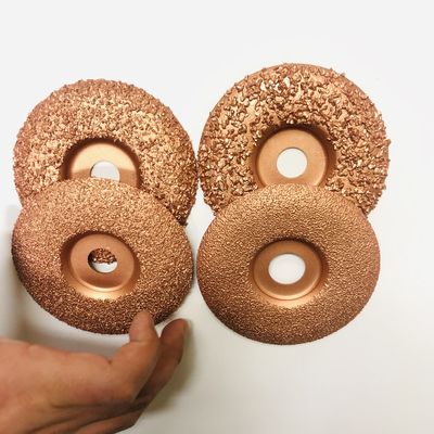 4 İnç Vakum Kaynaklı Tungsten Karbür Taşlama Diski