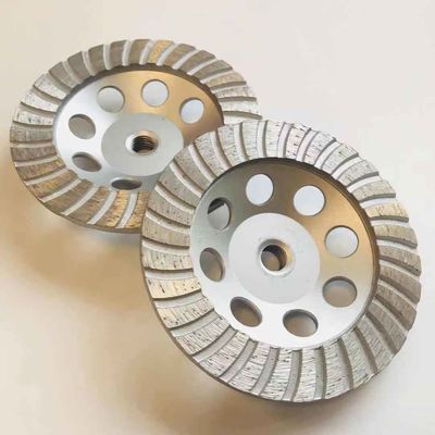 Kaba Yüzeyler İçin 125mm M14 Ridgid Sinterlenmiş Beton Taşlama Taşı
