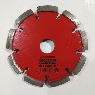 Dik Açı 125mm Tuck Point Elmas Bıçaklar Taşlama Tekerleği