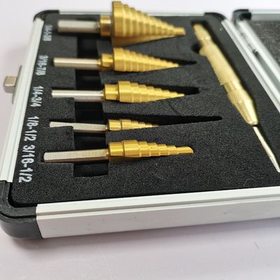 8 ADET HSS Titanyum Nitrür Kaplı Yüksek Hızlı Çelik Basamak Ucu