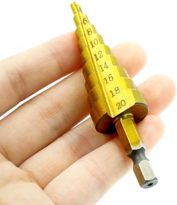 21mm Hss Konik Şaft Matkap Ucu Üçgen Şaft Hızlı Hız