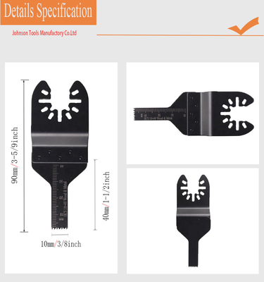 10x40mm HCS Hızlı Bırakma Çoklu Alet Salınımlı Testere Bıçakları