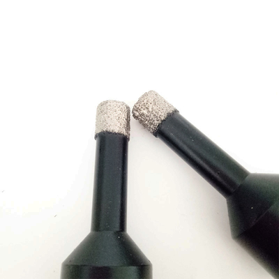 Plastik Kollu Fayans için 10mm M14 Vakum Lehimli Çekirdek Matkap Ucu
