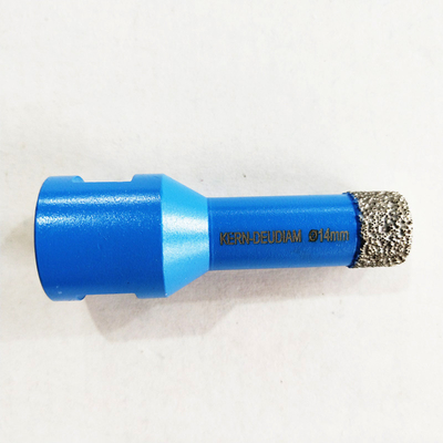 Plastik Kılıflı Karo için 14mm M14 Vakum Lehimli Elmas Çekirdek Uçları