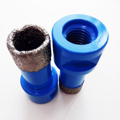 Plastik Kollu Karo için 20mm M14 Vakum Lehimli Çekirdek Matkap Ucu