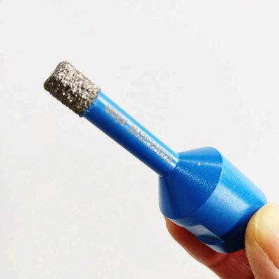Plastik Kollu Fayans için 8mm M14 Vakum Lehimli Elmas Çekirdekli Matkap Uçları